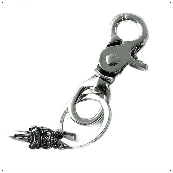 クロムハーツ Chrome Hearts キークリップ スイベル クロスボール