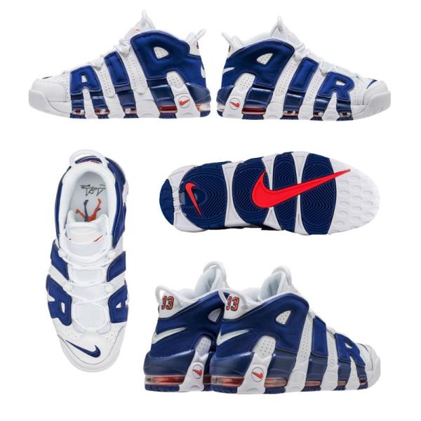 NIKE AIR MORE UPTEMPO メンズ モアテン ディープロイヤルブルー ホワイトブルーアップテンポ ナイキ スニーカー 正規品  US直輸入 /【Buyee】