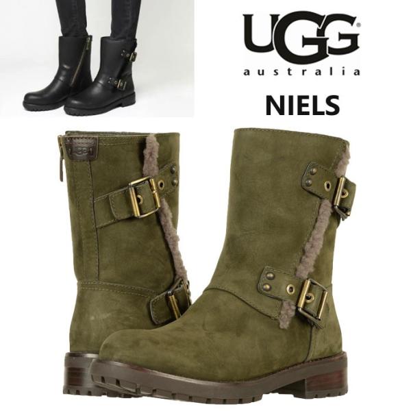 UGG Australia アグ エンジニアブーツ濃茶素材