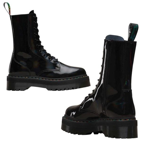 Dr. Martens ドクターマーチン JADON HI RAINBOW PATENT ジェイドン