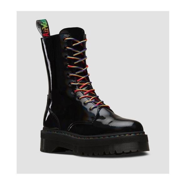 Dr. Martens ドクターマーチン JADON HI RAINBOW PATENT ジェイドン