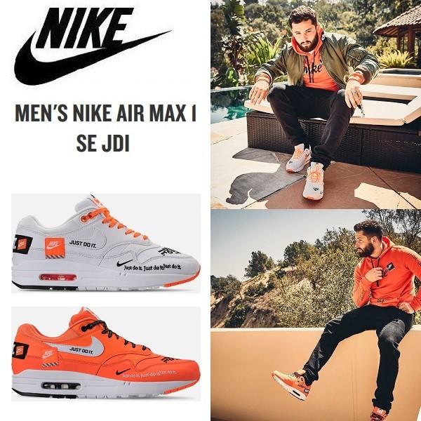 NIKE AIR MAX 1 SE JDI ナイキ エアマックス１ Just Do It スニーカー メンズ オレンジ 白 正規品 送料無料  日本未発売 /【Buyee】 Buyee - Japanese Proxy Service | Buy from Japan!