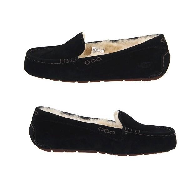 UGG Ansley アグ アンスレー ブラック ドライビングシューズ