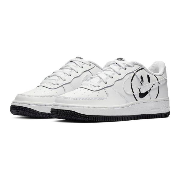 Nike Air Force 1 スマイルマーク AV0742-100 ナイキ エアフォース１ LV8 2 GS レディース可 スニーカー 白 正規品  送料無料 /【Buyee】