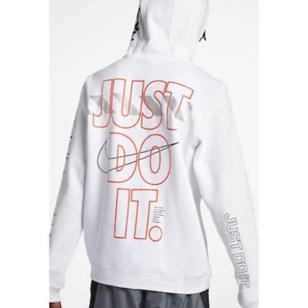 Nike jdi hoodie clearance white