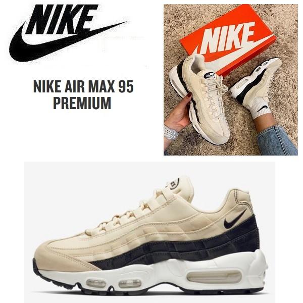 即日発送 Nike Air Max 95 PRM 807443 203 ナイキ エアマックス プレミアム スニーカー レディース ライトクリーム  正規品 送料無料 US直輸入 /【Buyee】 Buyee - Japanese Proxy Service | Buy from Japan!