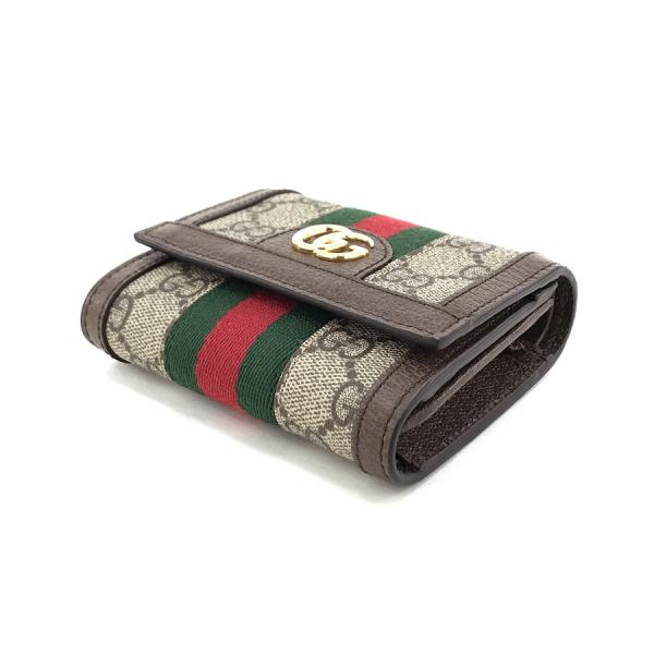 グッチ GUCCI 財布 三つ折り コンパクトウォレット オフィディア