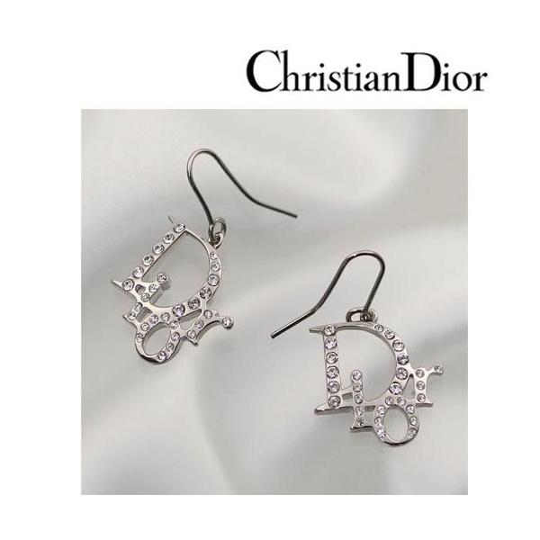 クリスチャン ディオール Christian Dior ピアス レディース Diorロゴ