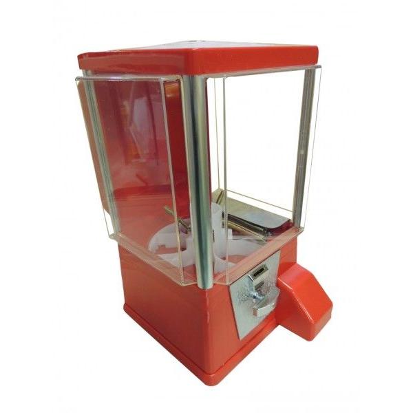 レトロガチャガチャ 本体 業務用 「ガチャコップ メダル仕様 赤