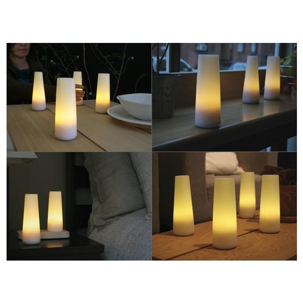 OXO オクソー　candela　キャンデラ　LED充電式ワイヤレス・ランプ OXO(オクソー)キャンデラ 充電式ワイヤレス・ランプ グロウ2