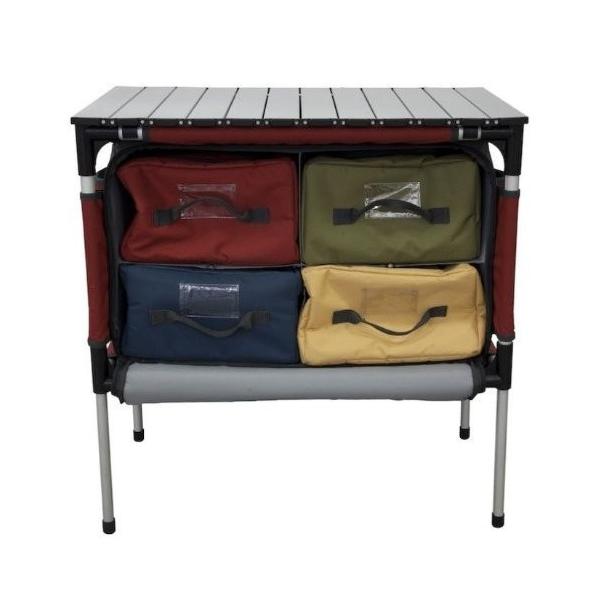 Camp shef キャンプテーブル　収納ボックス　オーガナイザー　輸入品 Camp shef キャンプテーブル 収納ボックス オーガナイザー 輸入