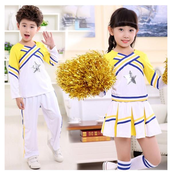 チアガール 衣装 上下セット ダンス衣装 キッズ 子供 ダンス