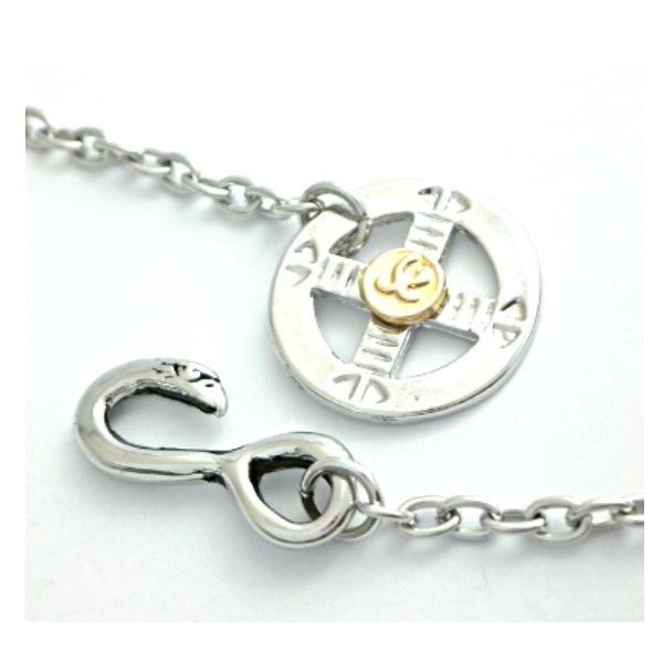 ゴローズ好きに 4フェザートップ イーグル ポイントサークルネックレス