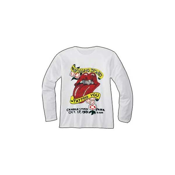 メール便対応可】ROLLING STONES ローリングストーンズ TATTOO YOU TODDLER LS ロングスリーブ  オフィシャルバンドベビーTシャツ 【子供服】 /【Buyee】