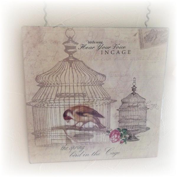 壁掛けブリキプレートリトルバードおしゃれインテリア雑貨アンティーク