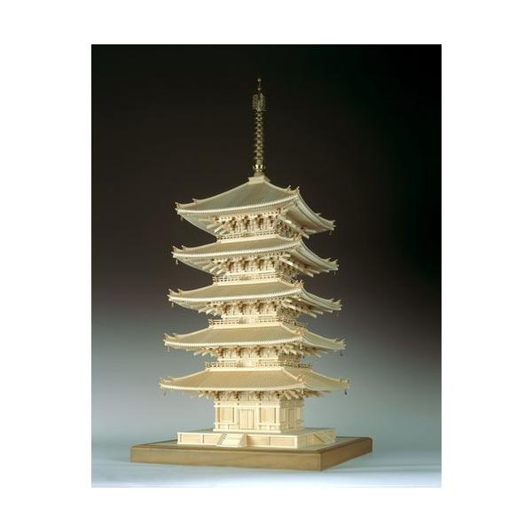 寺院 ウッディジョー 五重塔 1 75 興福寺 五重塔
