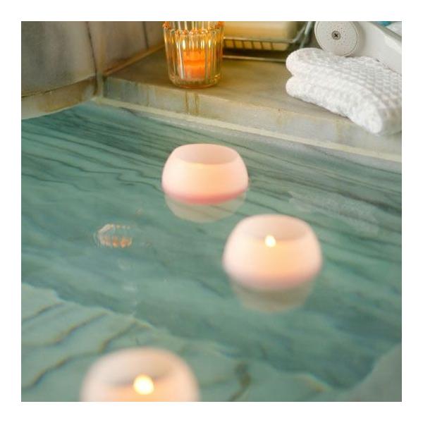 キャンドル Bath Candle お風呂でアロマ ぷかぷかバスキャンドル