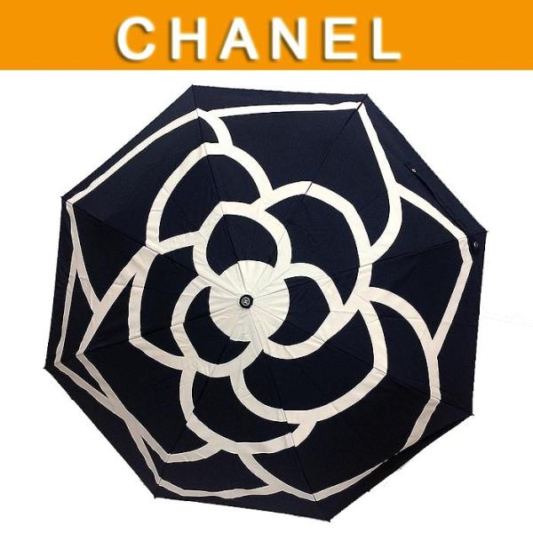 シャネル CHANEL 傘 折りたたみ傘 ジャンピング式 ワンタッチ カサ カメリア ココマーク アンブレラ 未使用 /【Buyee】