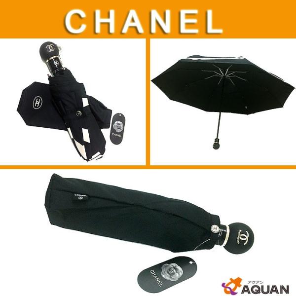 【国内正規品】CHANEL  シャネル　長傘90センチ　ココマーク　ブラック CHANEL シャネル ココマーク 長傘 日傘 雨傘