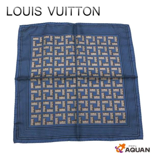 ルイヴィトン LOUIS VUITTON スカーフ トランクケース柄 プチスカーフ