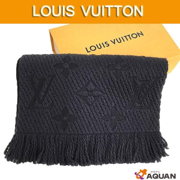 ルイヴィトン LOUIS VUITTON エシャルプ・ロゴマニア M72431 マフラー