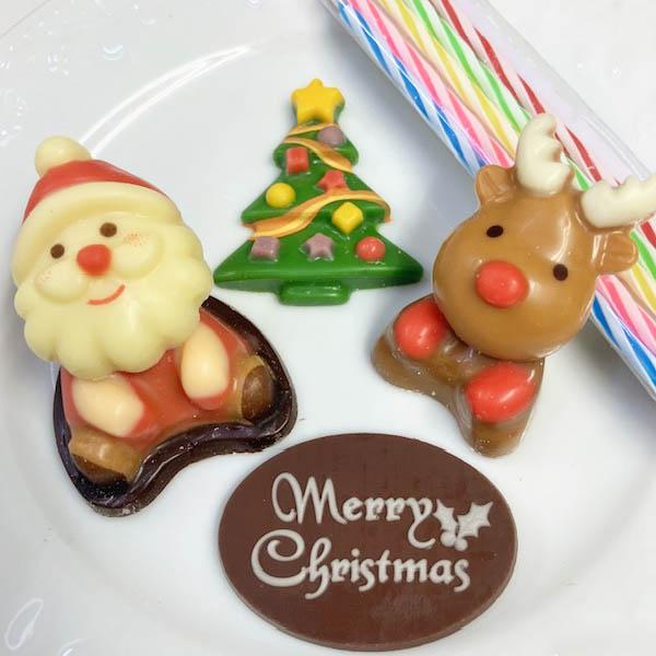 限定セット★クリスマスケーキ 飾り★6点セット♡オーナメント.チョコ、サンタ 限定セット☆クリスマスケーキ 飾り☆6点セット♡オーナメント.チョコ