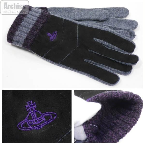 ヴィヴィアンウエストウッド Vivienne Westwood 羊革コンビ手袋 v1476 : 200119359 : acrop - 通販 -  Yahoo!ショッピング
