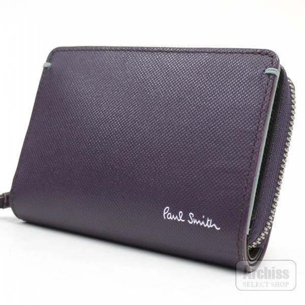 ポールスミス Paul Smith 2折財布 二つ折り 二つ折財布 ラウンドジップ
