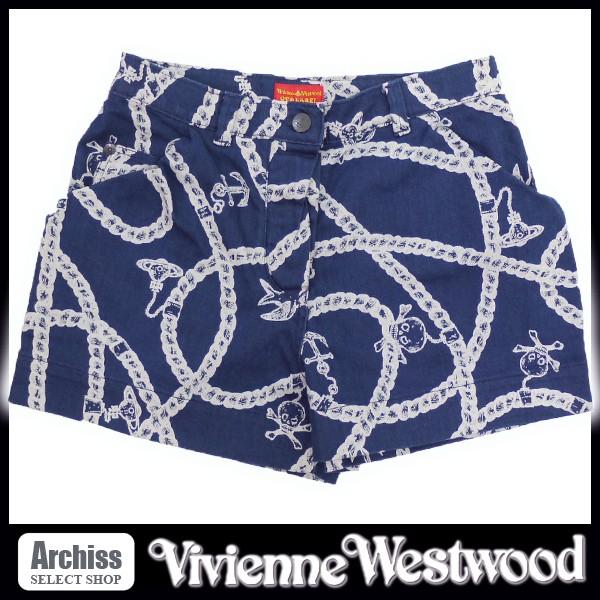 ヴィヴィアンウエストウッドVivienne Westwood ロープスカルオーブ柄 