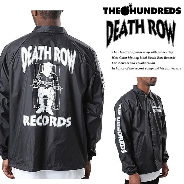 The Hundreds】 DEATH ROW RECORDS 25TH ANNIVERSARY COACH JACKET