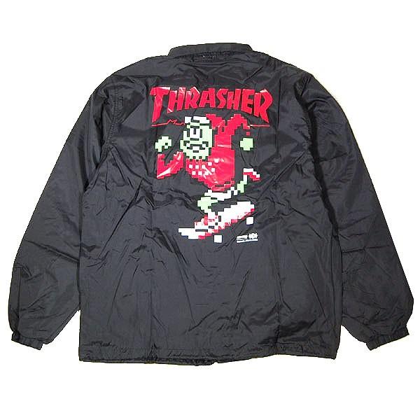 【着丈写真UP】THRASHER×ROLLING CRADLE コーチジャケット