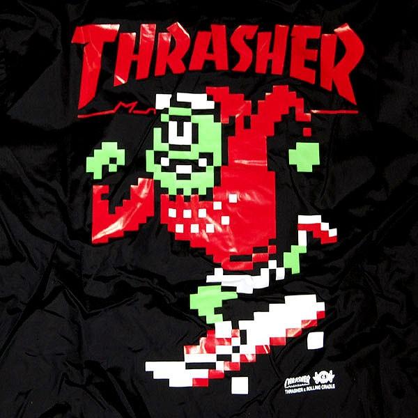 rolling cradle THRASHER　コーチジャケット