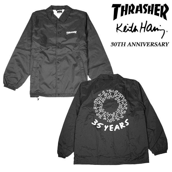 Thrasher KEITH HARING x THRAHSER 30TH ANNIVERSARY COACH JACKET