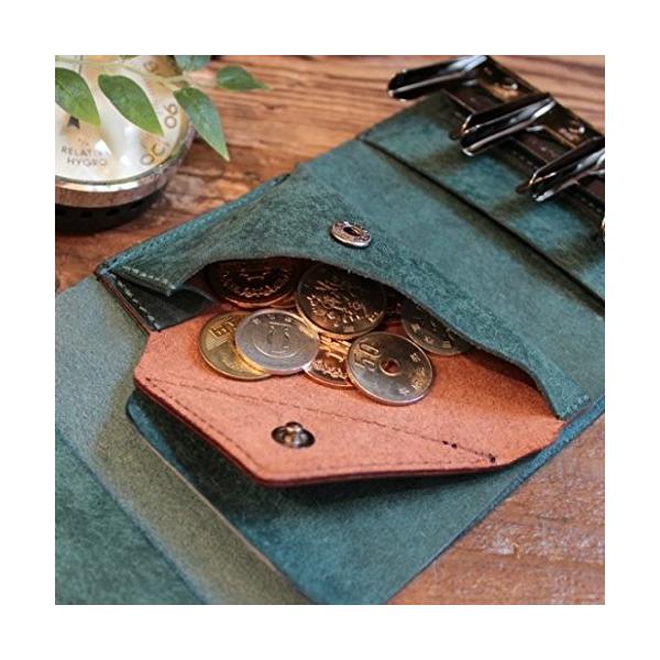 LITSTA リティスタ Coin Wallet 3 BlueGreen ブルーグリーン | コイン