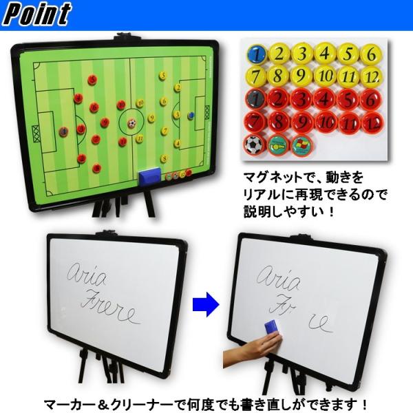 サッカー作戦ボード サッカー作戦盤 大型サイズ ホワイトボード