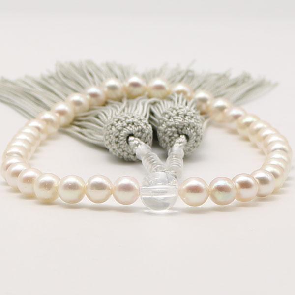 【花珠級の照り】百貨店⭐︎ あこや真珠 本真珠　アコヤパール 未使用✨照り最高⭐︎ 【無調色花珠級】あこや真珠 本真珠