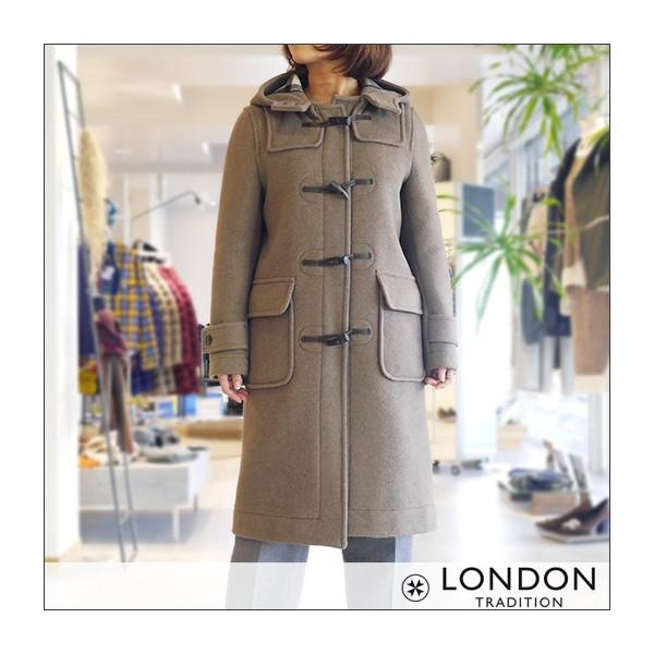 【美品】ロンドン　トラディション　マッシュルーム　ダッフルコート LONDON TRADITION ロンドントラディション DUFFLE COAT ダッフル