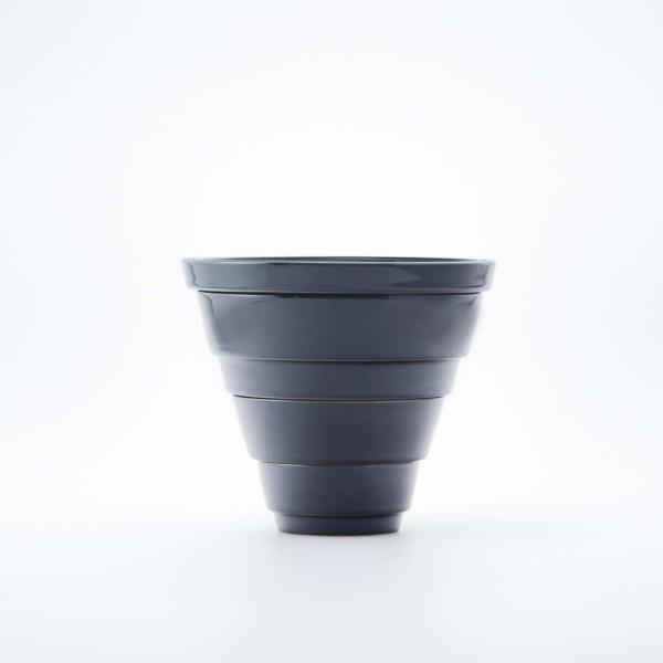 和食器 蓋物 CONIC （コニック） 段重 黒 和モダン ブランド 食器 食器