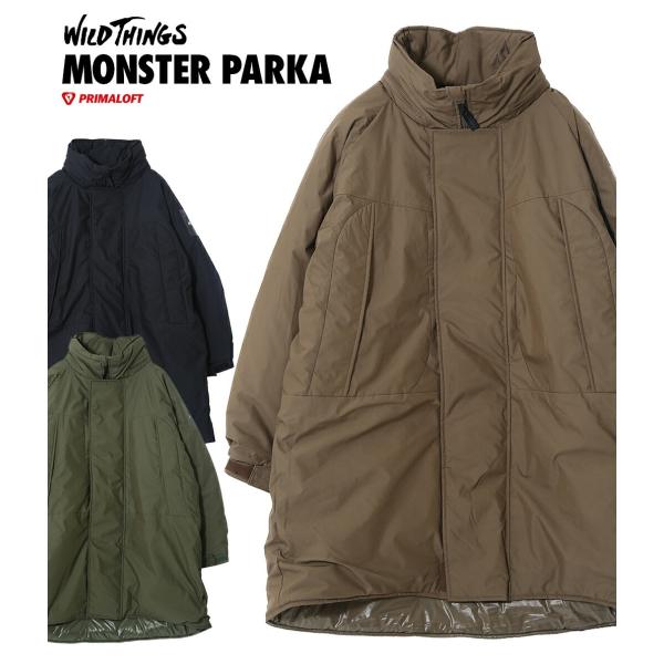 WILD THINGS / ワイルドシングス: MONSTER PARKA / 全3色: WT19104SN