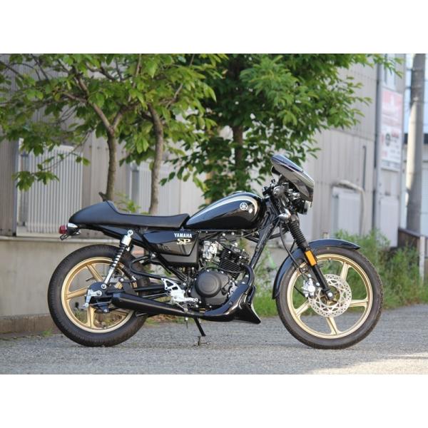 YB125SPスポーク ワイドサイズ ホイールセット（スチール・メッキ