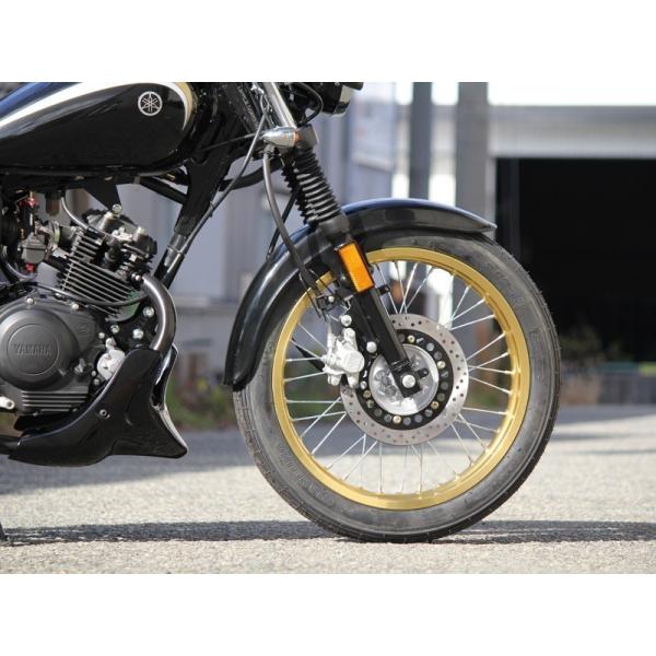 YB125SPスポーク ワイドサイズ ホイールセット（アルミ・シルバー