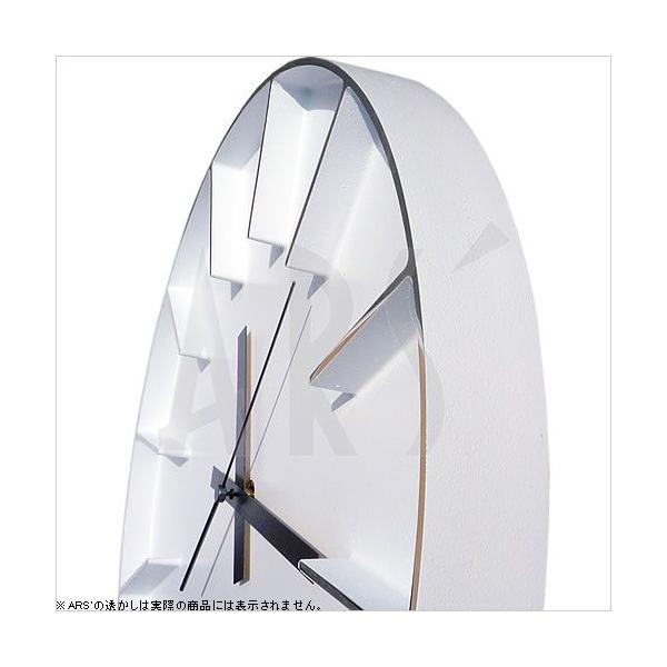 壁掛け時計 ウォールクロック レムノス アズミ edge clock 電波
