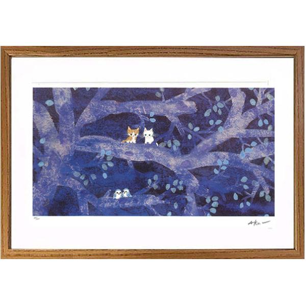 絵画 版画 渡辺あきお・それぞれの時間 インテリア /【Buyee