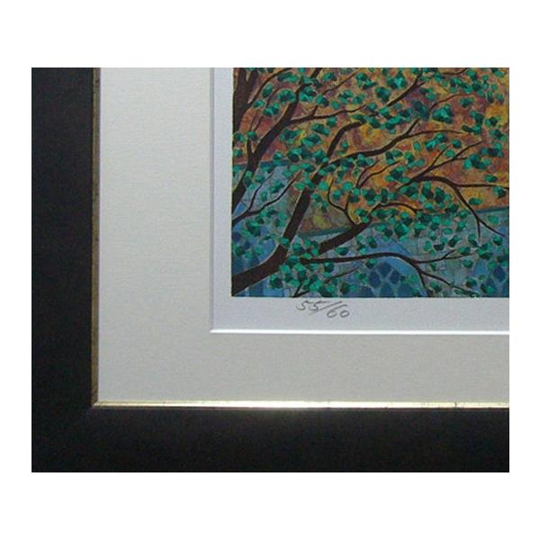 絵画 / リトグラフ / 山家久幸 山家久幸 版画 リトグラフ シルクスクリーン 37/50 絵画 額縁
