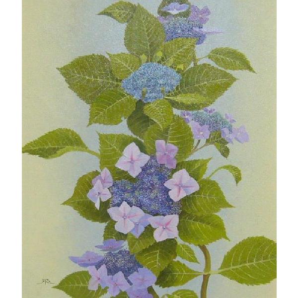 絵画 油絵 田浦信勝 肉筆油絵 静物画 額紫陽花 F8 絵画 油絵 田浦信勝 肉筆油絵 静物画 額紫陽花 F8 /【Buyee】