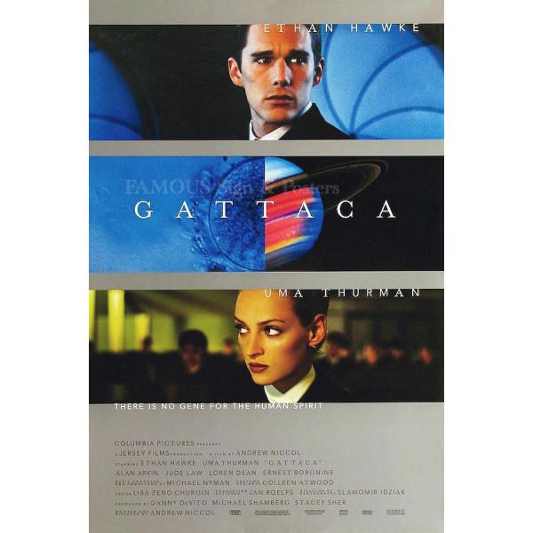 ガタカ 映画ポスター フレーム別 おしゃれ デザイン GATTACA イーサン 