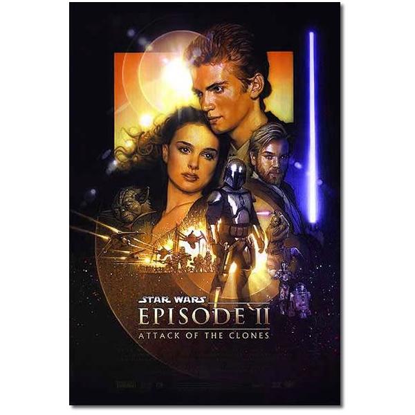 スターウォーズ STAR WARS ポスター エピソード2 クローンの攻撃