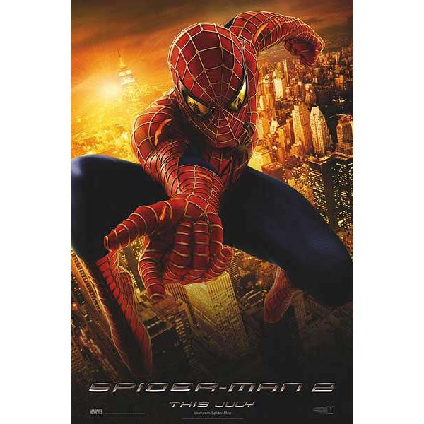 スパイダーマン2 グッズ 映画 ポスター マーベル アメコミ インテリア 