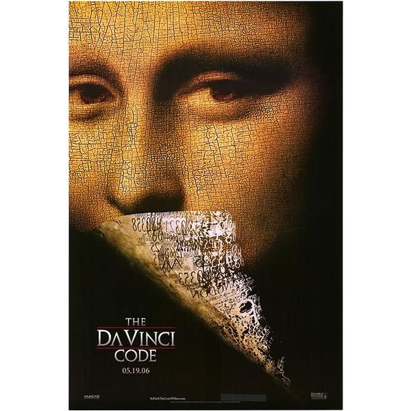 映画ポスター ダヴィンチコード グッズ /モナリザ 絵 インテリア