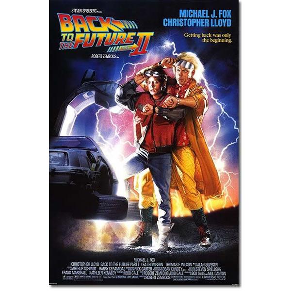 バックトゥザフューチャー PART2 映画ポスター グッズ BTTF 